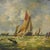 This painting by Albert Hess displays the full expressive power of the Swiss artist, who captures a seascape of intense...