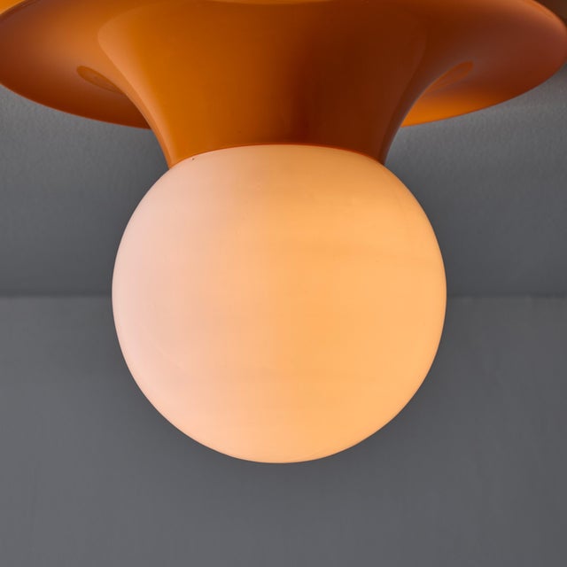Mid-Century Modern Petite 1960s Castiglioni 'Light Ball' Wall/Ceiling Lamp for Flos For Sale - Image 3 of 11
