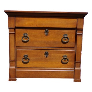 Vintage Neoclassical Style Henredon Chest of Drawers Dresser Server Night Stand For Sale