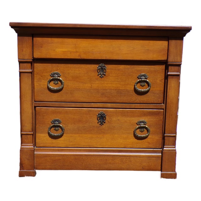 Vintage Neoclassical Style Henredon Chest of Drawers Dresser Server Night Stand For Sale