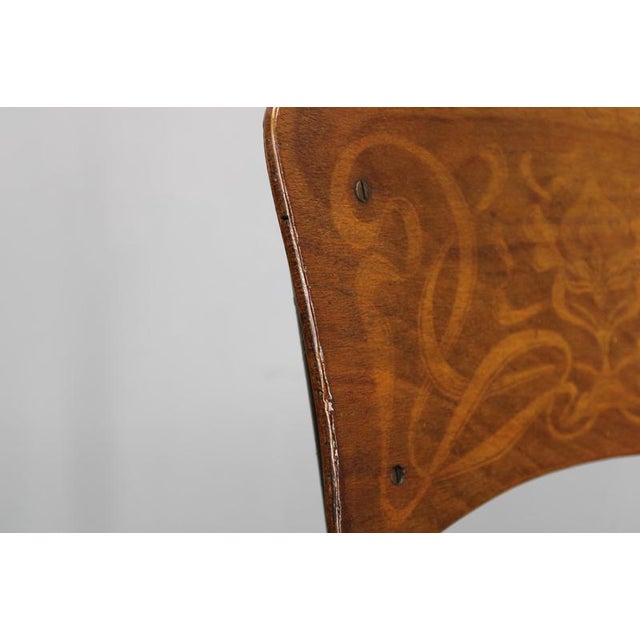 Art Nouveau Bentwood Chairs from Thonet, Czechoslovakia, 1920s, Set of 2 For Sale - Image 18 of 18