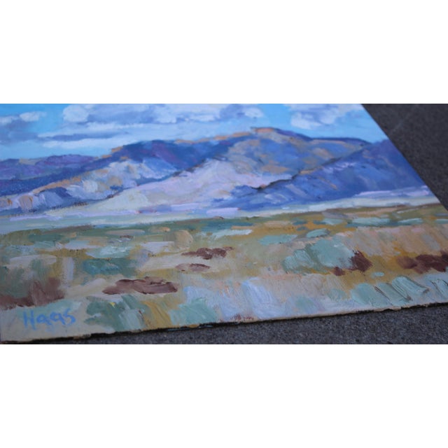 Contemporary Desertscapes — Desert Solitude Oil Painting For Sale - Image 3 of 12