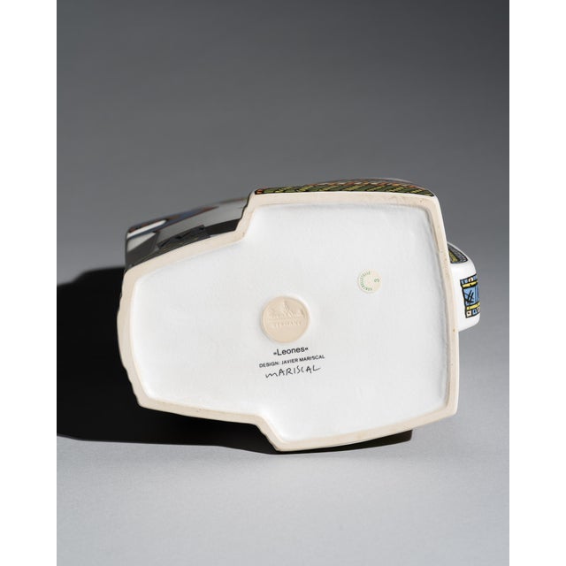 Leones Series Vase in Porcelain by Javier Mariscal for Rosenthal Studio-Line, 1980s For Sale - Image 6 of 7