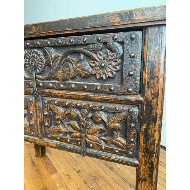 Circa 1830 Chinese Country Chest For Sale - Image 10 of 13