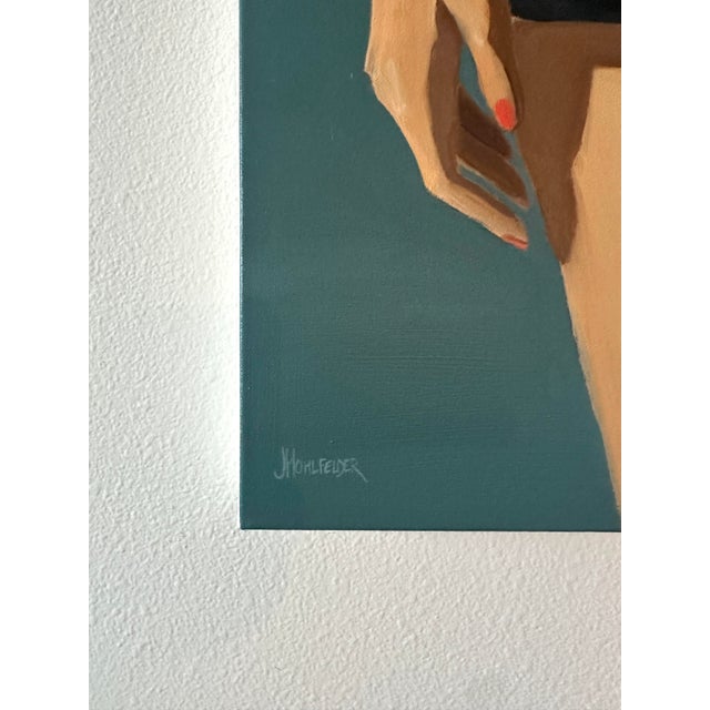 "Timeless" Modern Oil Painting, by Jennifer Hohlfelder For Sale - Image 9 of 9