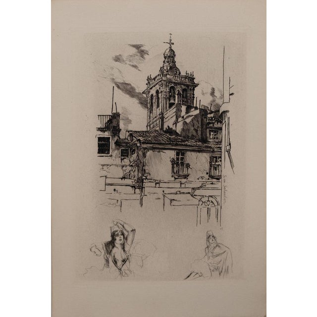 Alméry Lobel-Riche, San Salvador, Etching For Sale - Image 7 of 7