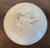 Antique 19th century KPM Berlin porcelain blanc de Chine round soup tureen and cover with prunus branch and floral...