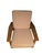 Brown Mid-Century Ranch Oak Lounge Chair Attributed to A. Brandt For Sale - Image 8 of 11
