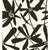 Sample - Blossom Wallpaper by Susan Hable in Black on Cream For Sale