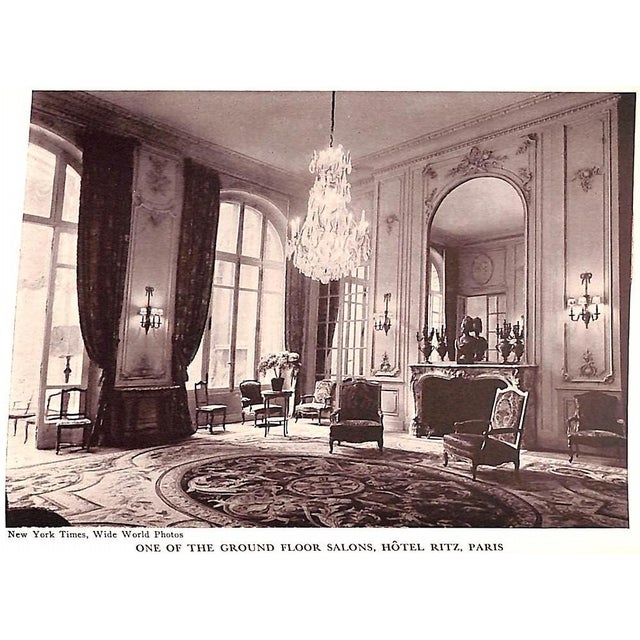 1930s "Cesar Ritz: Host to the World" 1938 Ritz, Marie Louise For Sale - Image 5 of 14