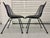 2-Mid century modern woodard sculptura side chairs designed by John Woodard, circa 1956 for the 'Sculptura' line. Features...