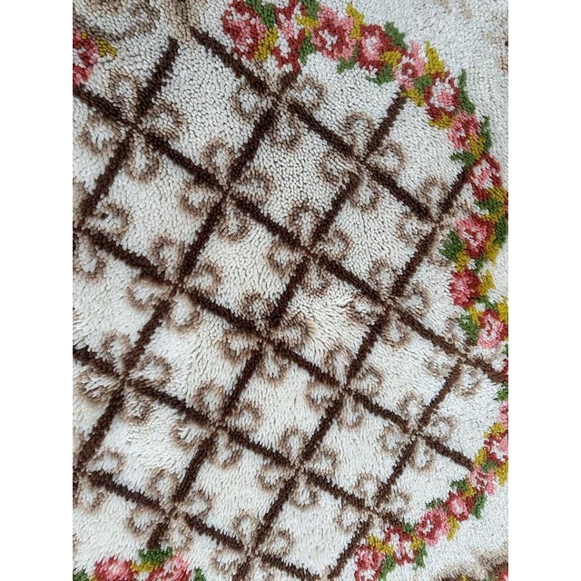 Brown Vintage French Cogolin Rug, 1960s For Sale - Image 8 of 18