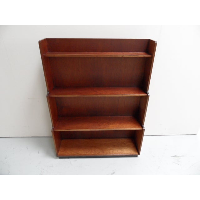 Vintage Open Bookcase in Wood, 1950s For Sale - Image 4 of 11