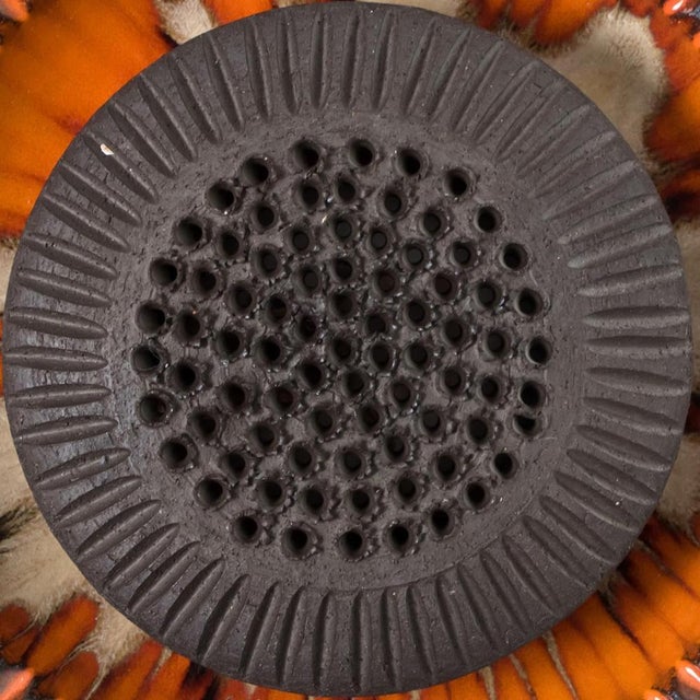 Danish Round Ceramic Wall Light, 1970 For Sale - Image 13 of 15