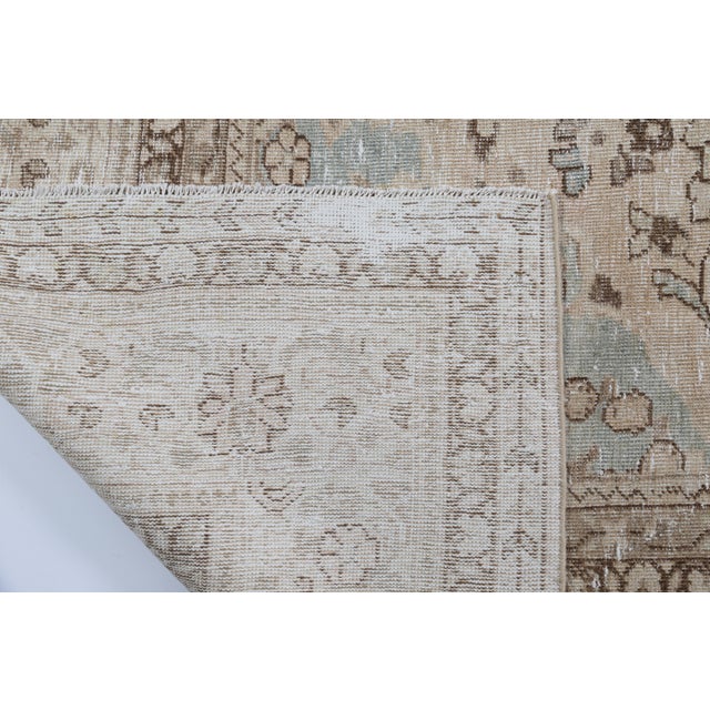 Textile Vintage Anatolian Tribal Rug With Medallion – Muted Earth Tones, 10' X 12' For Sale - Image 7 of 10