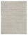 Rhue Hand loom Wool/Cotton Beige Rug-6'x9" For Sale