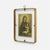 Fontana Arte Devotional object, model 1316 Italy, c. 1950 brass, verre eglomise on glass Literature: Fontana Arte,...