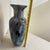 Murano Italy Large Tall 14” Glass Vase Multi-Color Splash Black Marble Pretty! For Sale - Image 9 of 10
