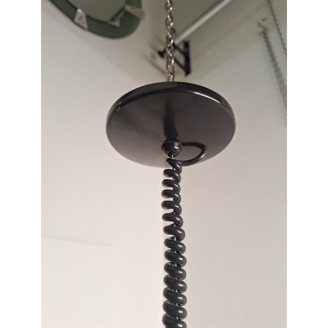 Model 2119 Chandelier with Shaded Glass by Gino Sarfatti for Arteluce, 1960s For Sale - Image 11 of 16