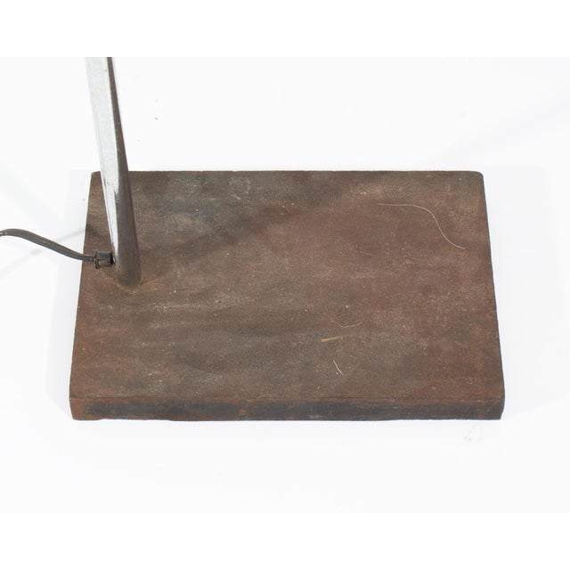 Red Mid 20th Century Chrome Red Box Shade Floor Lamp by Robert Sonneman for George Kovacs For Sale - Image 8 of 9