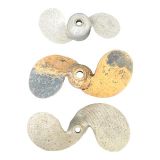 Vintage Mid 20th Century Boat Propellers - Set of Three For Sale