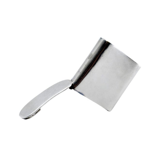 Plain Silver Matchbox with Hinged Lid For Sale - Image 11 of 11