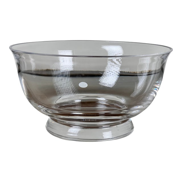 Vintage Tiffany & Co. 8” Crystal Revere Bowl For Sale