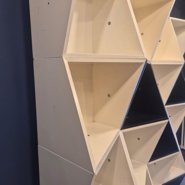 Black Nikol Edition Modular Bookcase from Manfredo Massironi, 1970s, Set of 20 For Sale - Image 8 of 14