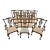 Early 20th Century Antique English Chippendale Dining Chairs - Set of 12 For Sale