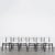 This set of six wooden chairs was made in Poland, circa 1960. The textured white upholstered seat and crescent-shaped back...