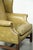 Wing Chair in Cowhide Leather For Sale - Image 14 of 15