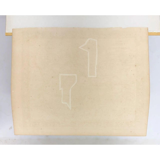 Antique, Hand Colored Map of Washington, Dc, 19thC For Sale In Houston - Image 6 of 6