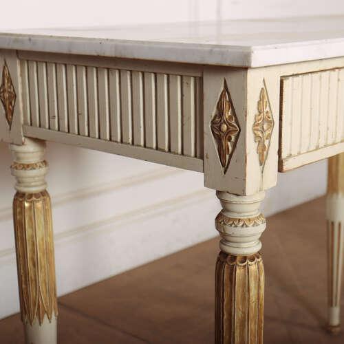 Swedish Painted Side Table, 1890s For Sale - Image 11 of 13
