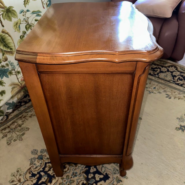 1960s 1960s Country French Cherry Nightstands – A Pair For Sale - Image 5 of 15