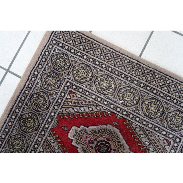 1970s, Vintage German Geometric Rug 2.3' X 4.6' For Sale - Image 11 of 11