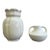 Vintage Camark Stangl Pottery Vases Art Deco Matte White 1930’s For Sale