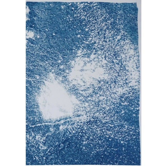 Contemporary Tulum Pleasant Waters Cyanotype Triptych - Set of 3 For Sale - Image 9 of 12