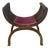 Vintage Brown Wooden Chair For Sale