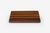 Arts & Crafts 1960s Arthur Espenet Carpenter Wood Block, Solid Alternating Walnut and Mahogany Strips For Sale - Image 3 of 5