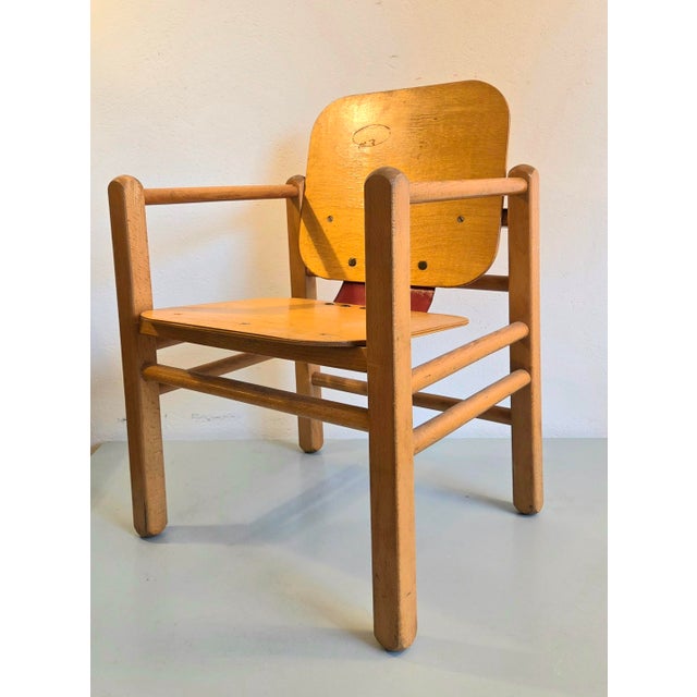 Tan Heidi Children's Chair by Hans Brockhage, 1960s For Sale - Image 8 of 8