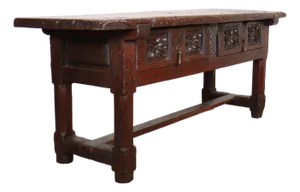 Spanish Walnut Dresser Base