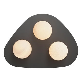 Rhoads Triangular Flush Mount, Oil Rubbed Bronze For Sale