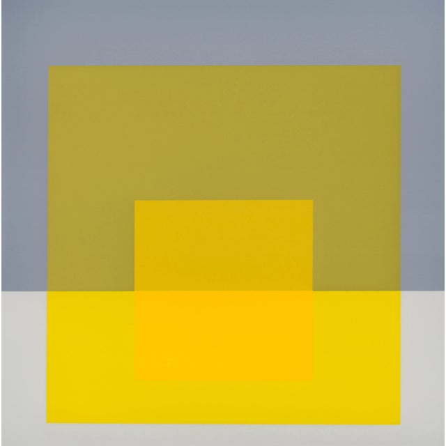 "Homage to the Square" serigraph by Josef Albers from the monumental "Formulation : Articulation" published by Harry N....
