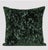 Textile Sage Green Distressed Velvet Pillow – Timeless Texture For Sale - Image 7 of 8