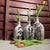 Ceramic Japanese Tokkuri Sake Bottles with Calligraphy, 1940s, Set of 3 For Sale - Image 7 of 11