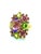 Baroque Bochic "Orient" Diamond, Peridot, Amethyst & Tourmaline Ring Set 18K & Silver For Sale - Image 3 of 18