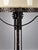 Early 20th Century Swedish Arts and Crafts Hammered Iron Table Lamp For Sale - Image 6 of 7