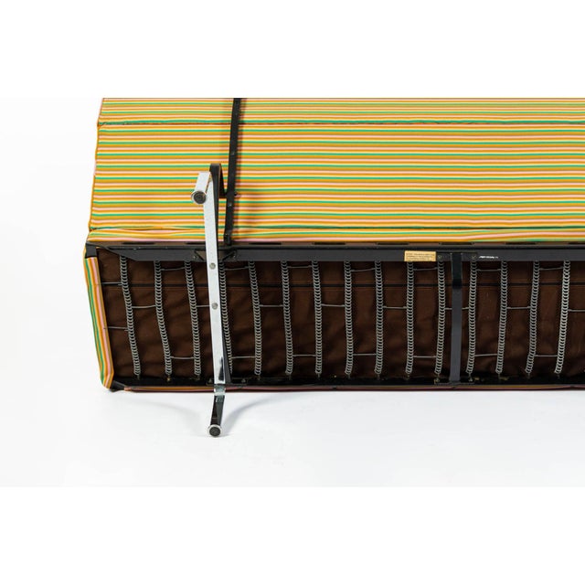 Mid Century Eames Herman Miller Sofa Compact, Alexander Girard Maharam Fabric, 2 Available For Sale - Image 15 of 17