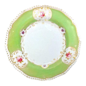 Antique Bloor Derby Floral Plate