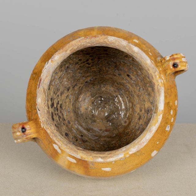 19th Century French Terracotta Pot À Confit 13.5"High For Sale - Image 9 of 12